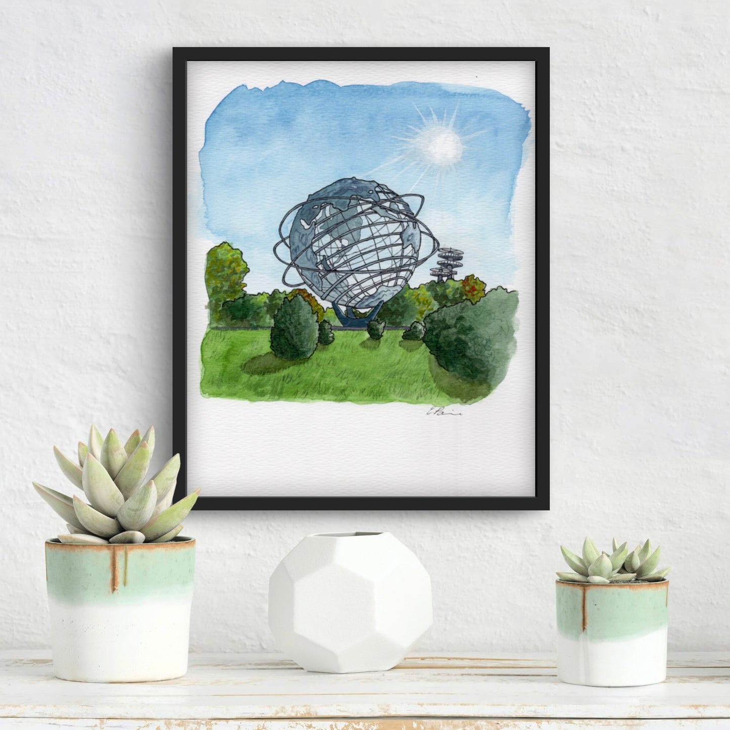 "Unisphere" Fine Art Print