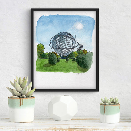 "Unisphere" Fine Art Print