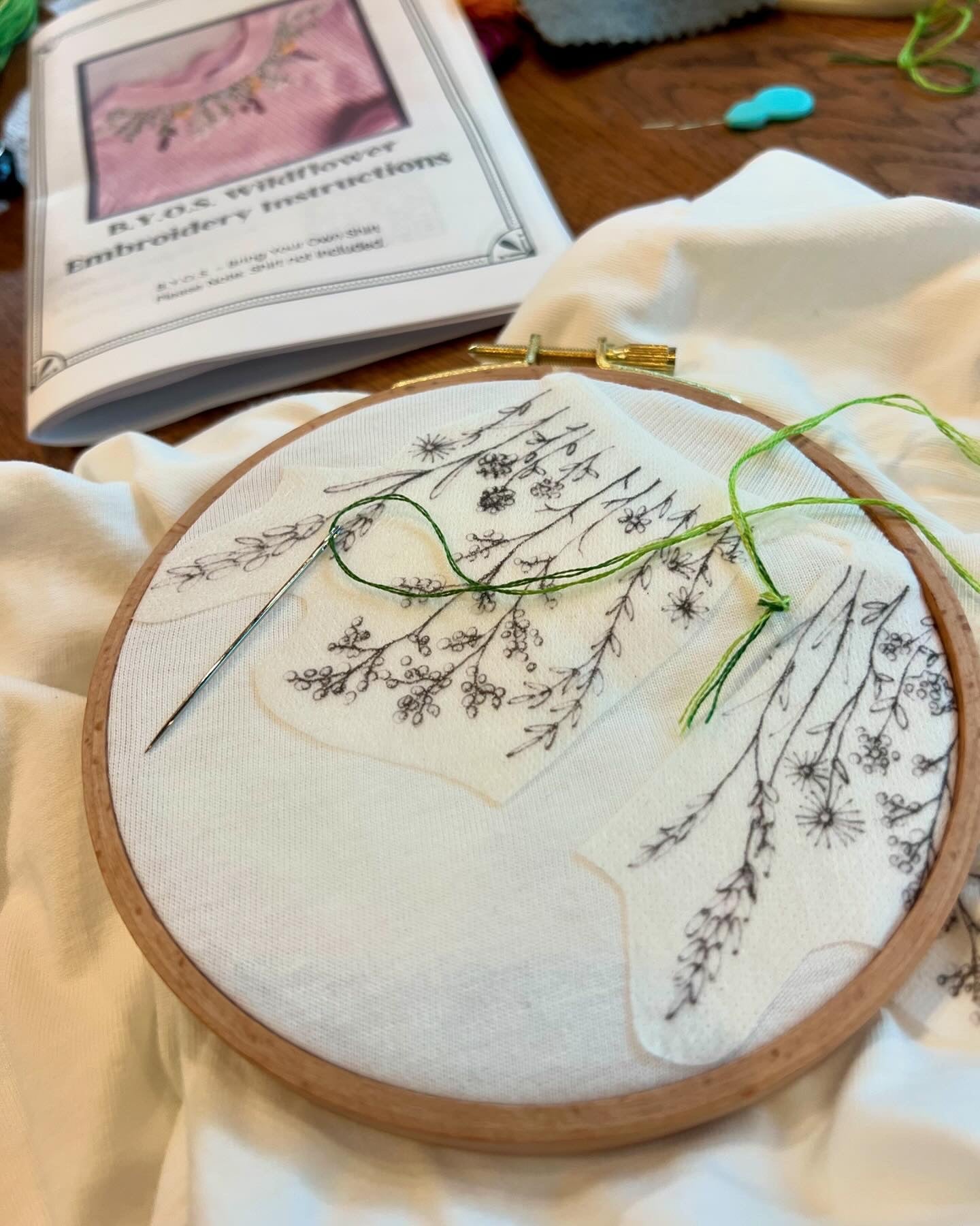 B.Y.O.S. Wildflower Embroidery Kit