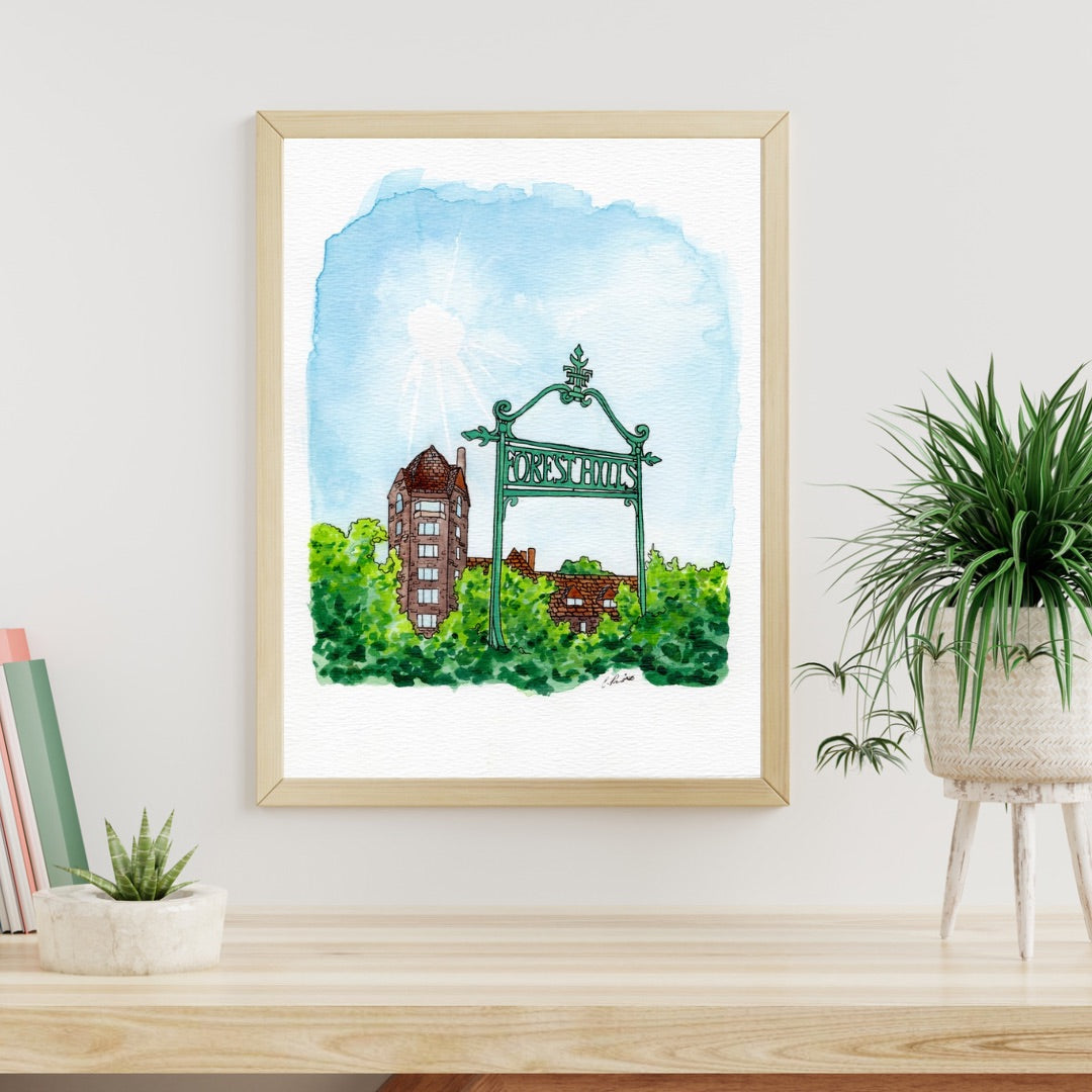 "Forest Hills" Fine Art Print